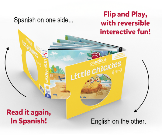 Kiki Storytime Set: Los Pollitos Book + Plush