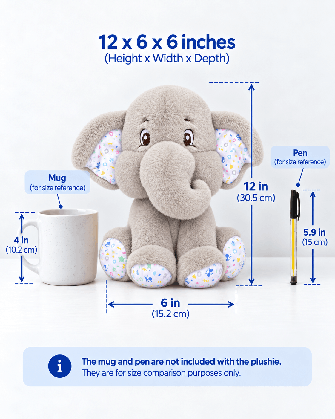 PRE-SALE: Benji Plush + Little Elephants / Elefantitos Flip-and-Play Bilingual Book Bundle