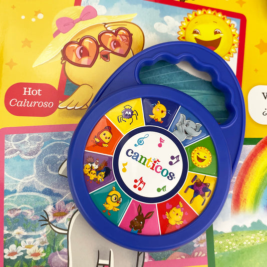 Canticos Sing & Play Gift Set: Music Book, Flip & Play Books, Puppet Book & Flash Cards