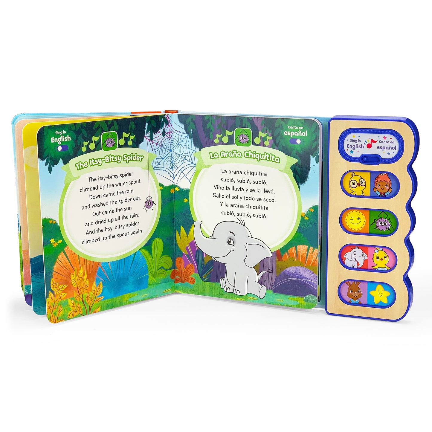 Happy! ¡Feliz! 8 Bilingual Songs Book