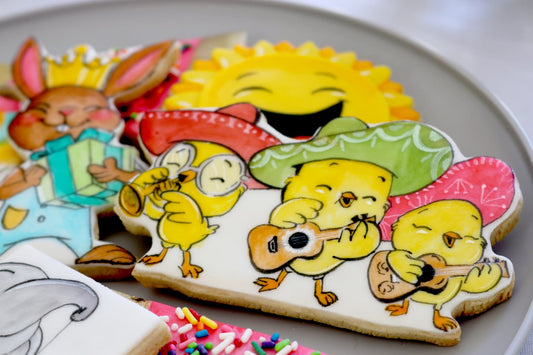 Canticos The Birthday Book - Birthday Party Cookies by Alicia's Delicias