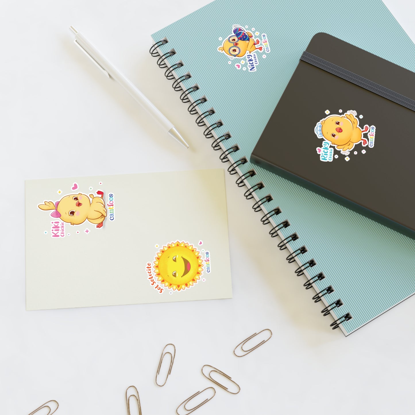 Chickie Canticos Sticker Sheets for Classroom or Party Favors