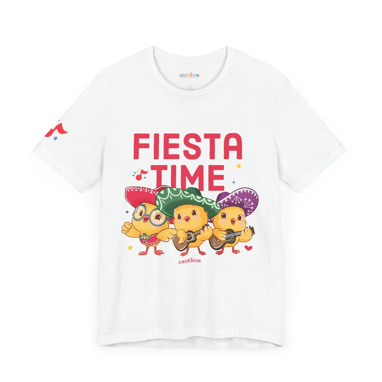 Canticos 'Fiesta Time' Unisex Tee – Featuring the Chickie Mariachis (T-shirt)