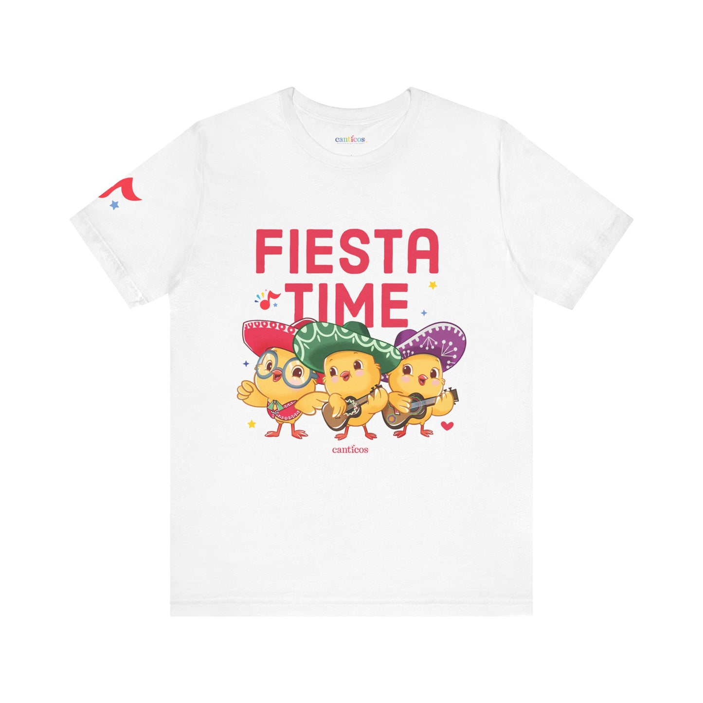 Canticos 'Fiesta Time' Unisex Tee – Featuring the Chickie Mariachis (T-shirt)