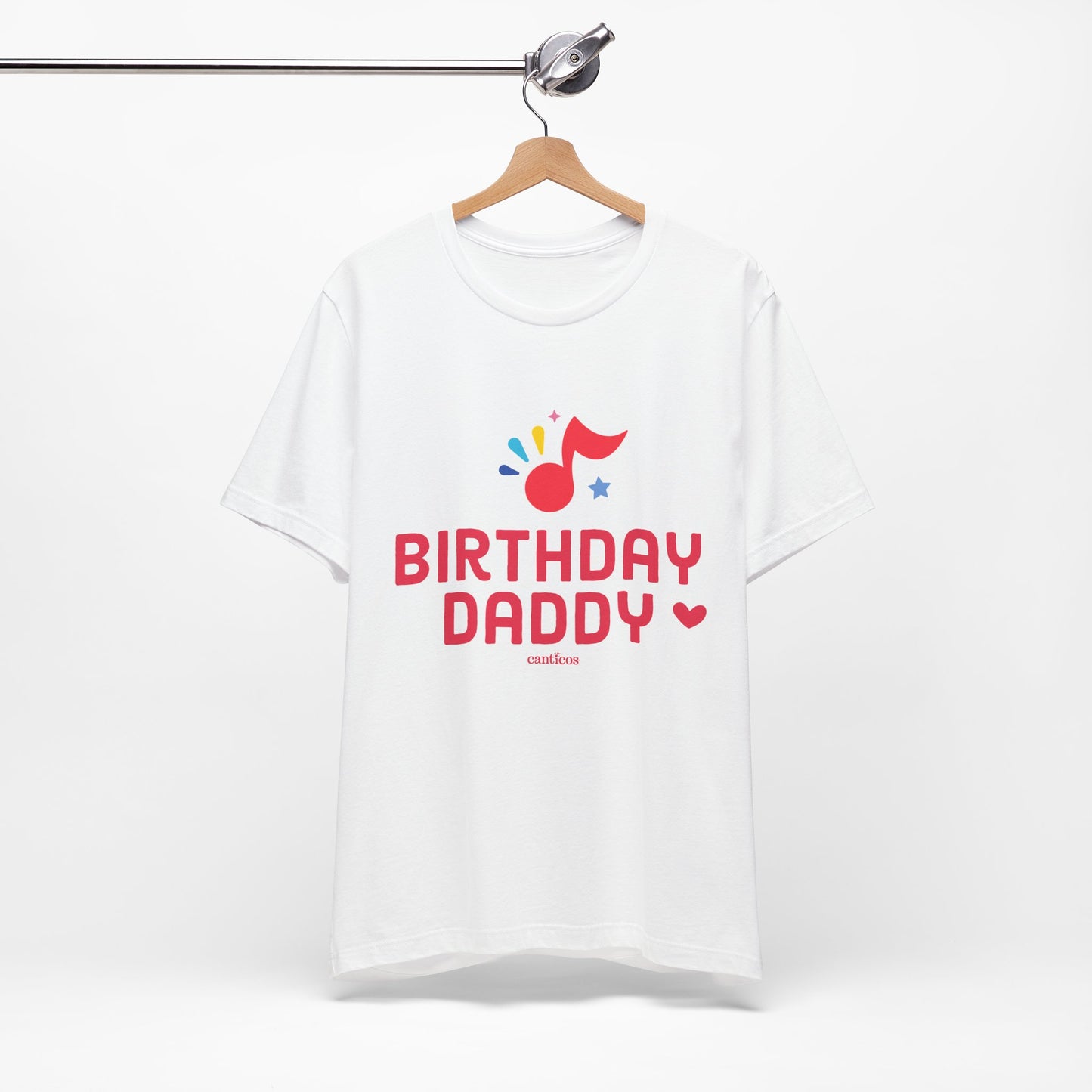 Canticos Daddy 'Birthday Vibes' Tee – Featuring the Happy Note (T-shirt)