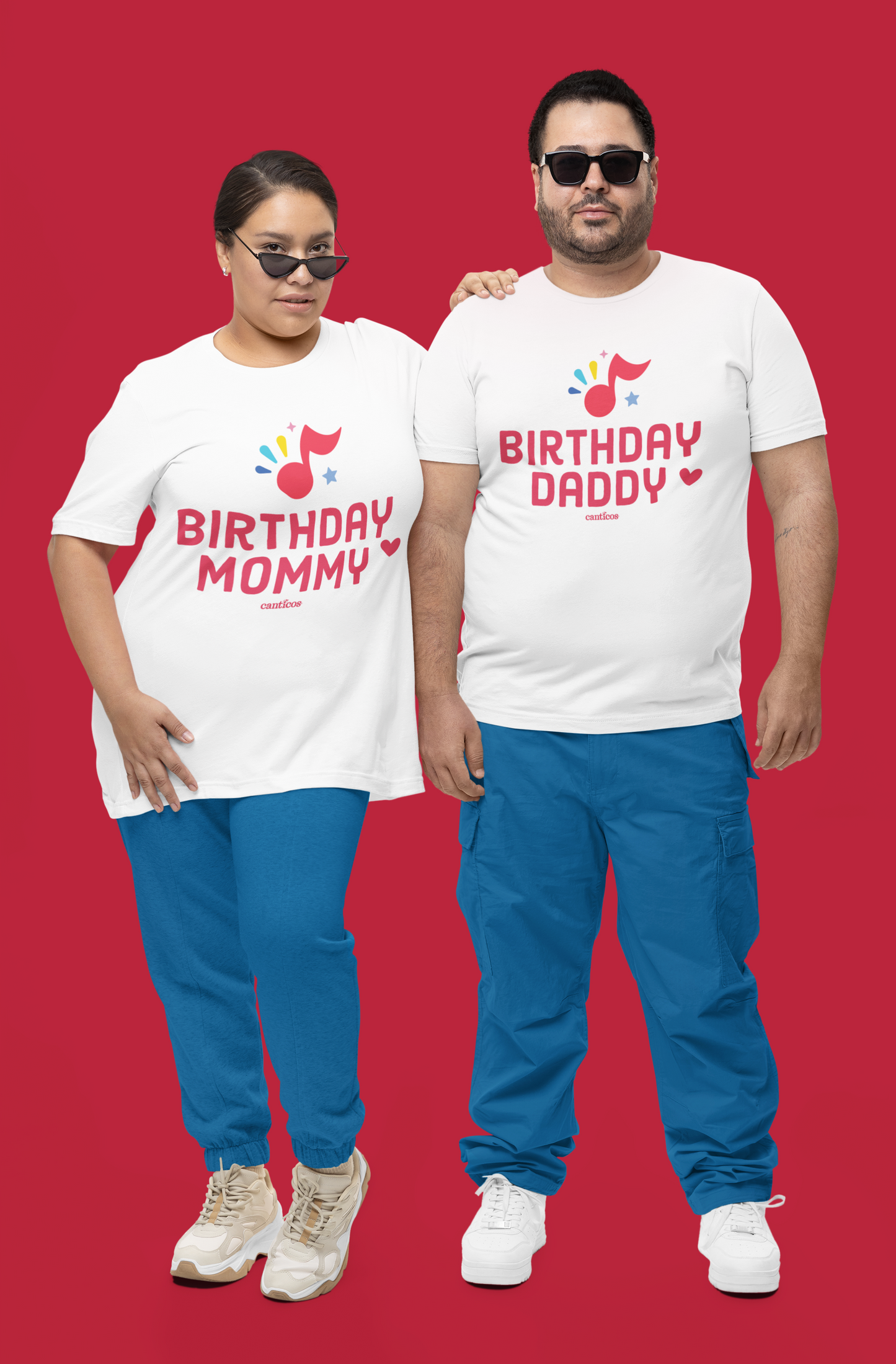 Canticos 'Birthday Mommie' Tee – Featuring the Canticos Happy Note (T-shirt)