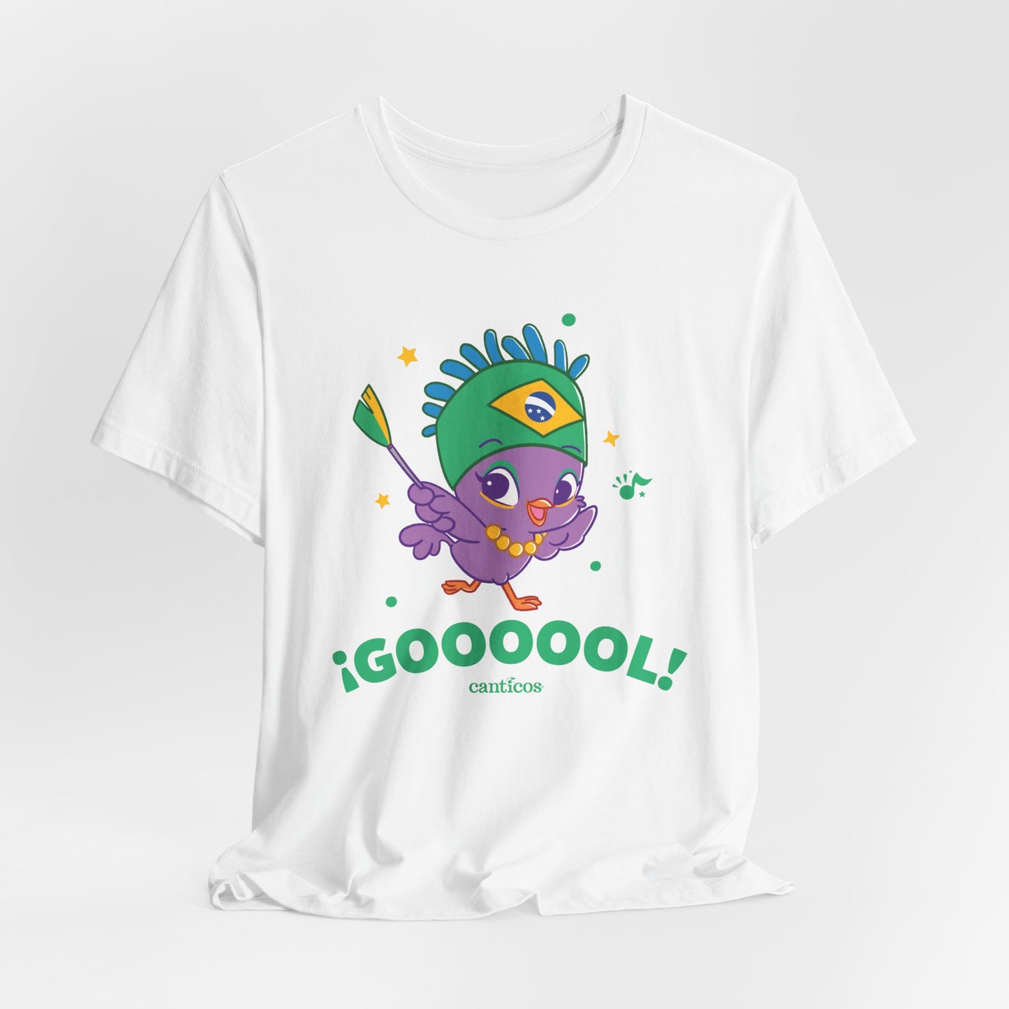 Goool Brazil Adult T-shirt
