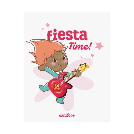 Pin Pon Fiesta Time Guitar Kids Poster