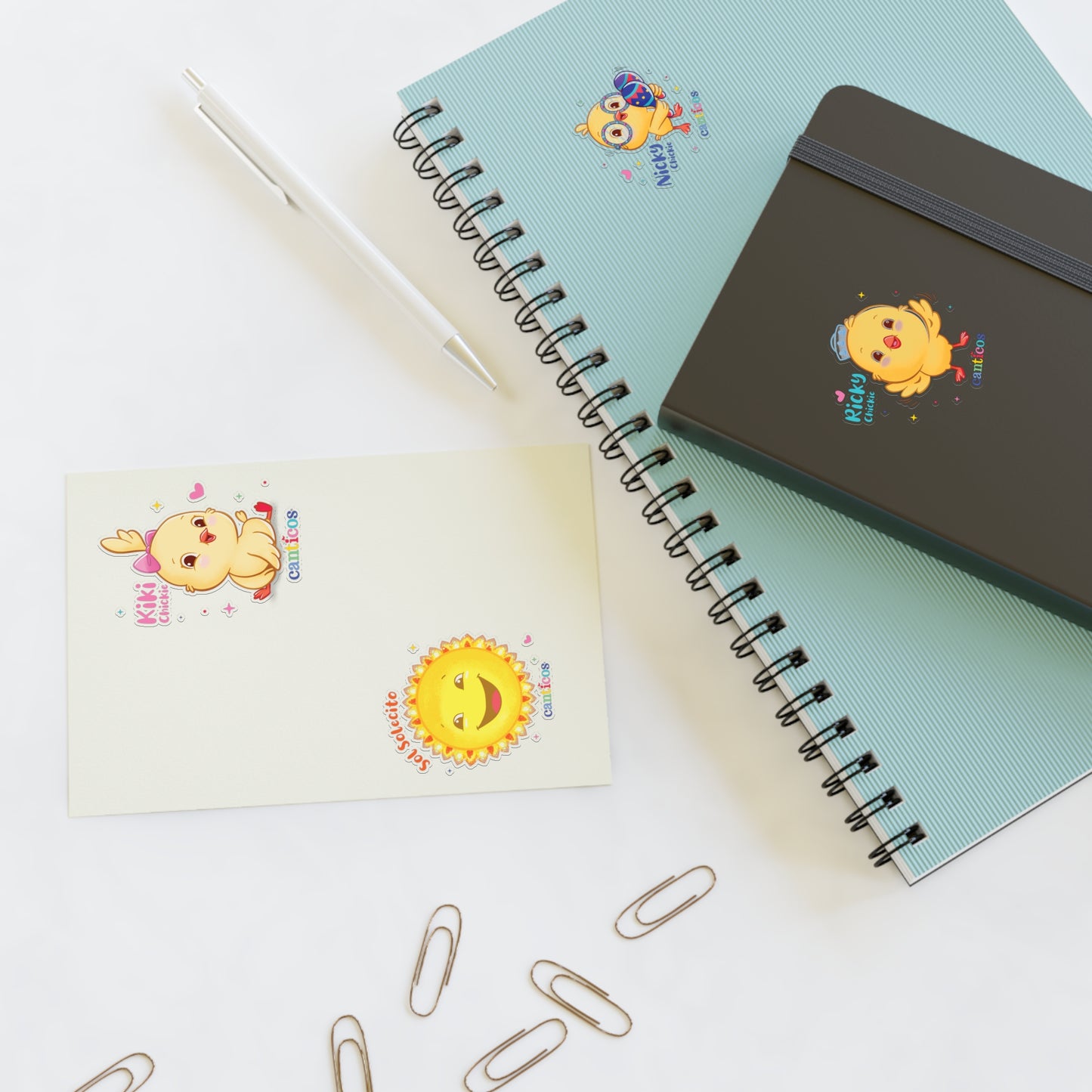 Chickie Canticos Sticker Sheets for Classroom or Party Favors