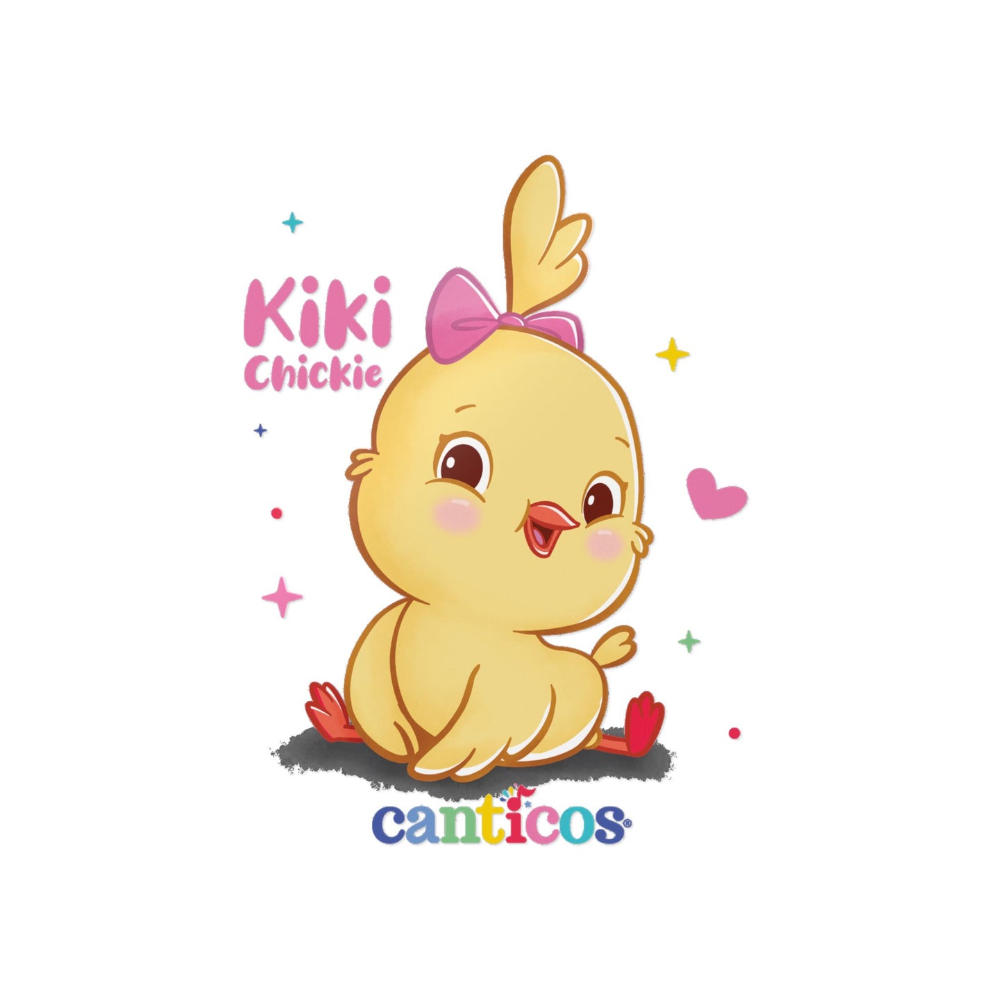 Cutie Pie Kiki Chickie - Kiss Cut Canticos Sticker, Room Decor
