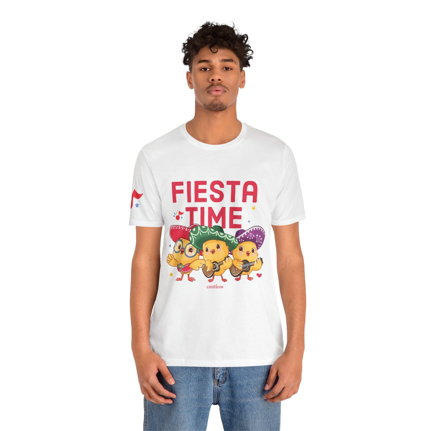 Canticos 'Fiesta Time' Unisex Tee – Featuring the Chickie Mariachis (T-shirt)