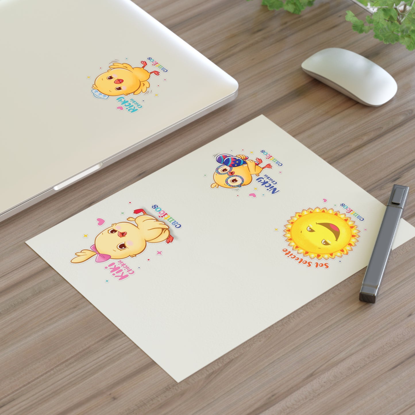 Chickie Canticos Sticker Sheets for Classroom or Party Favors