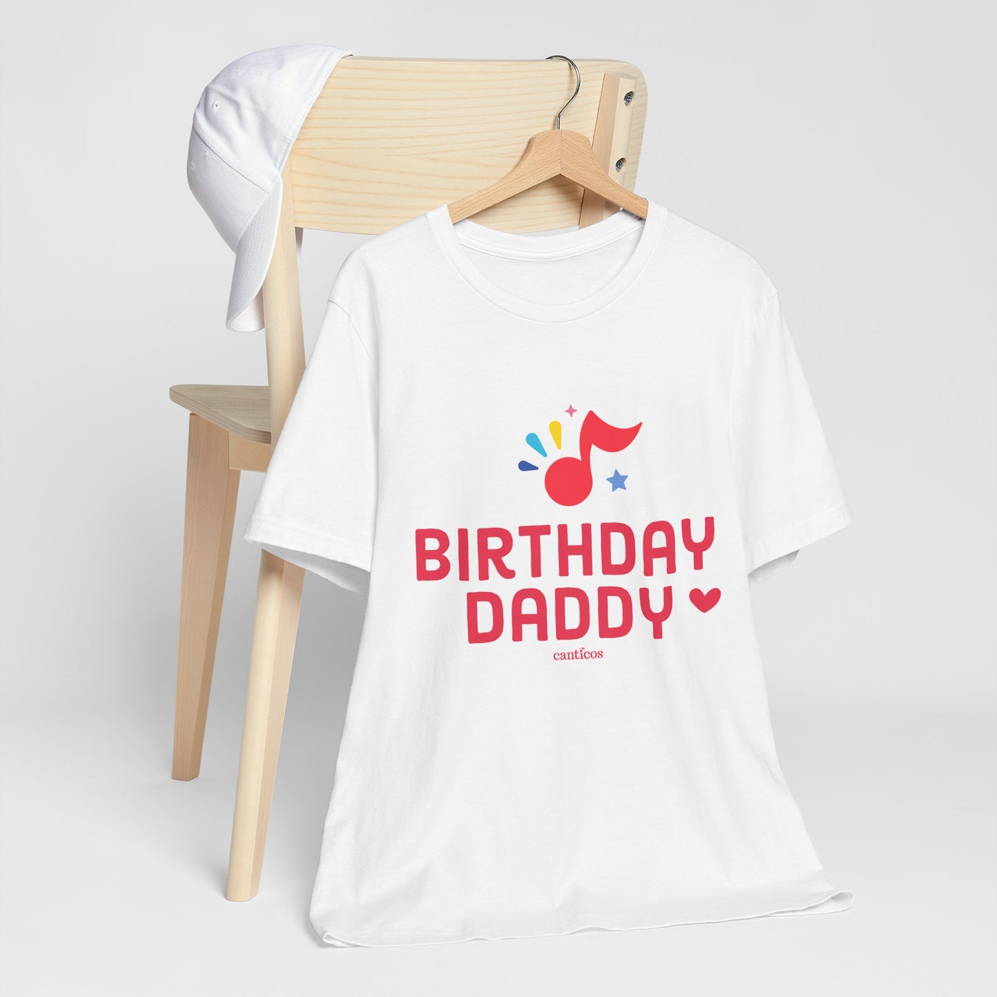 Canticos Daddy 'Birthday Vibes' Tee – Featuring the Happy Note (T-shirt)