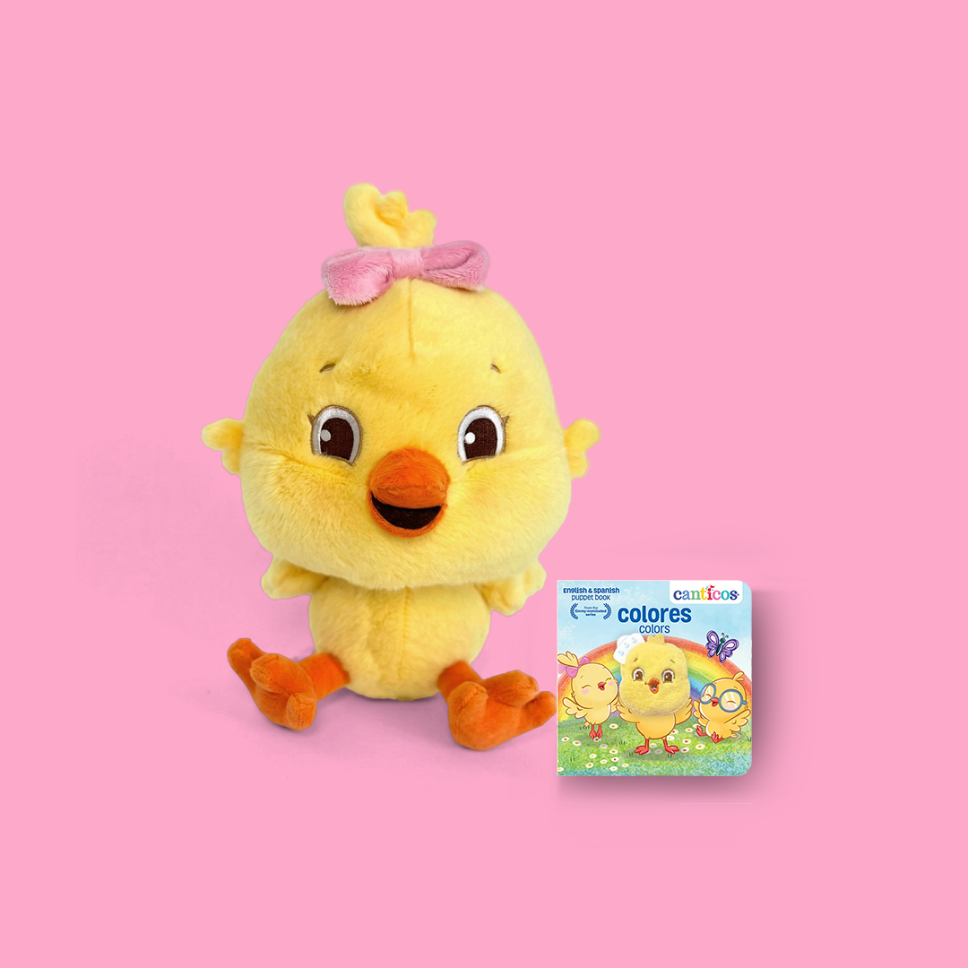 Kiki Colors Puppet Set: Colors Puppet Book + Plush