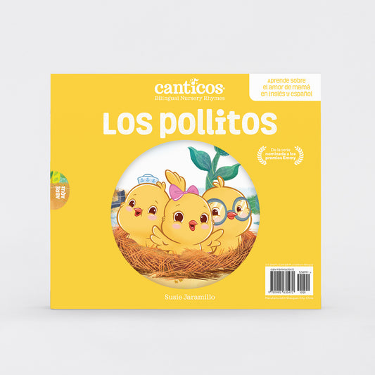 Los Pollitos / Little Chickies, Flip & Play Bilingual Book