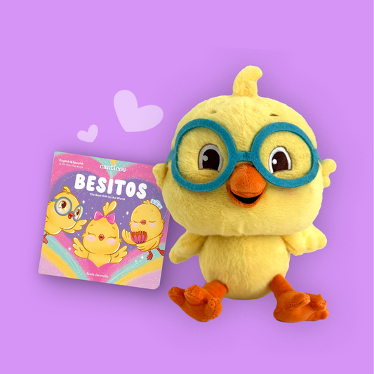 Nicky Storytime Set: Besitos Book + Plush 💕