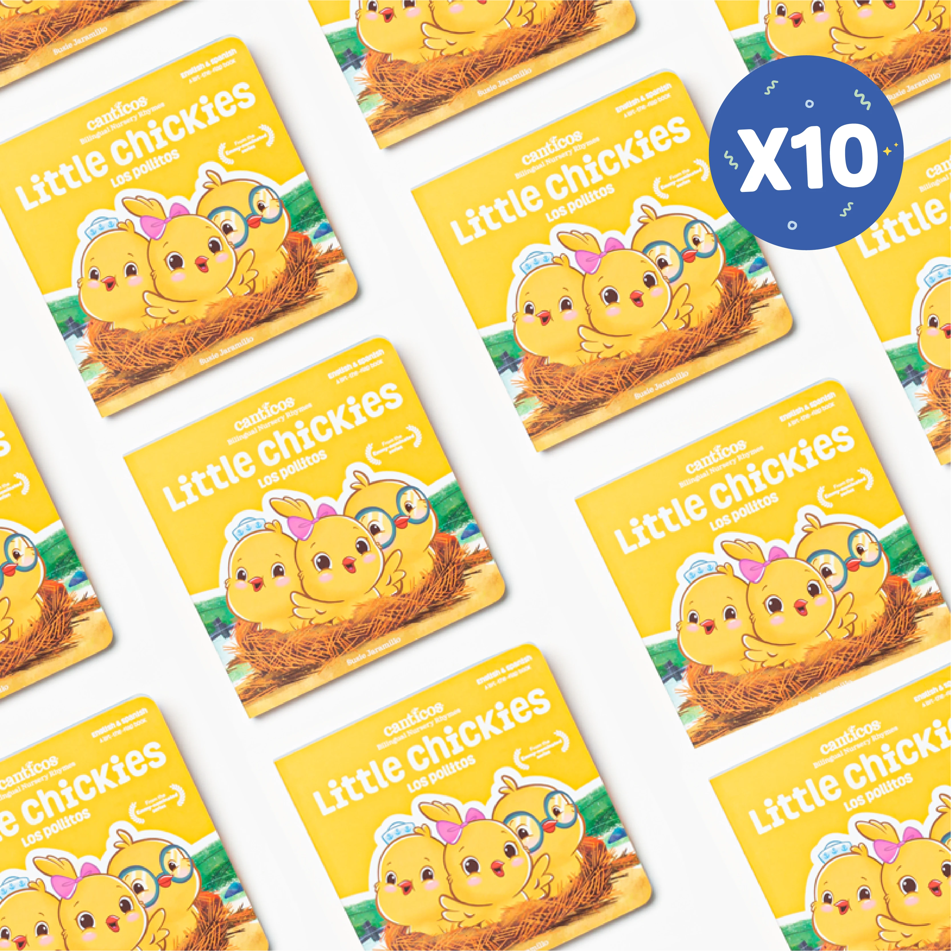 🐥 Los Pollitos Book Party Favor Pack 📚