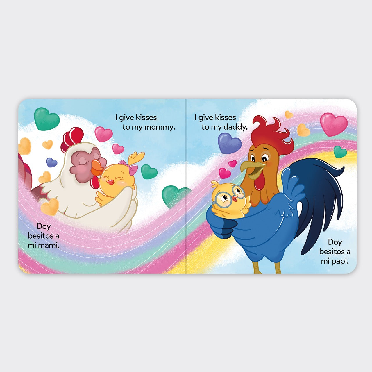 Kiki Storytime Set: Amor, Besitos & Te Quiero Mamá Books + Plush