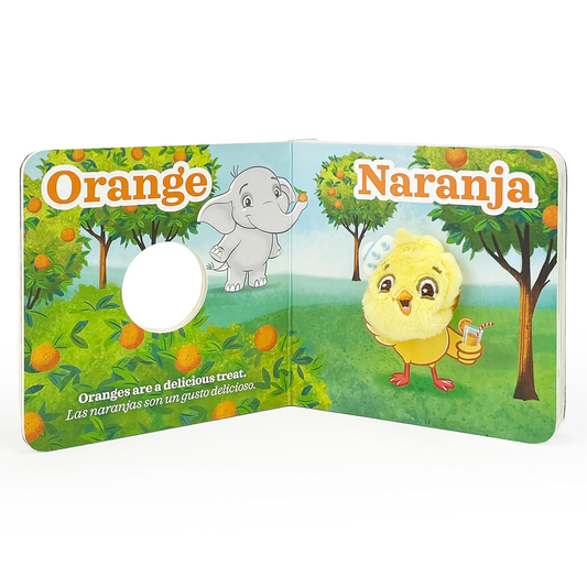 Colores libro de marionetas / Colors Puppet Book
