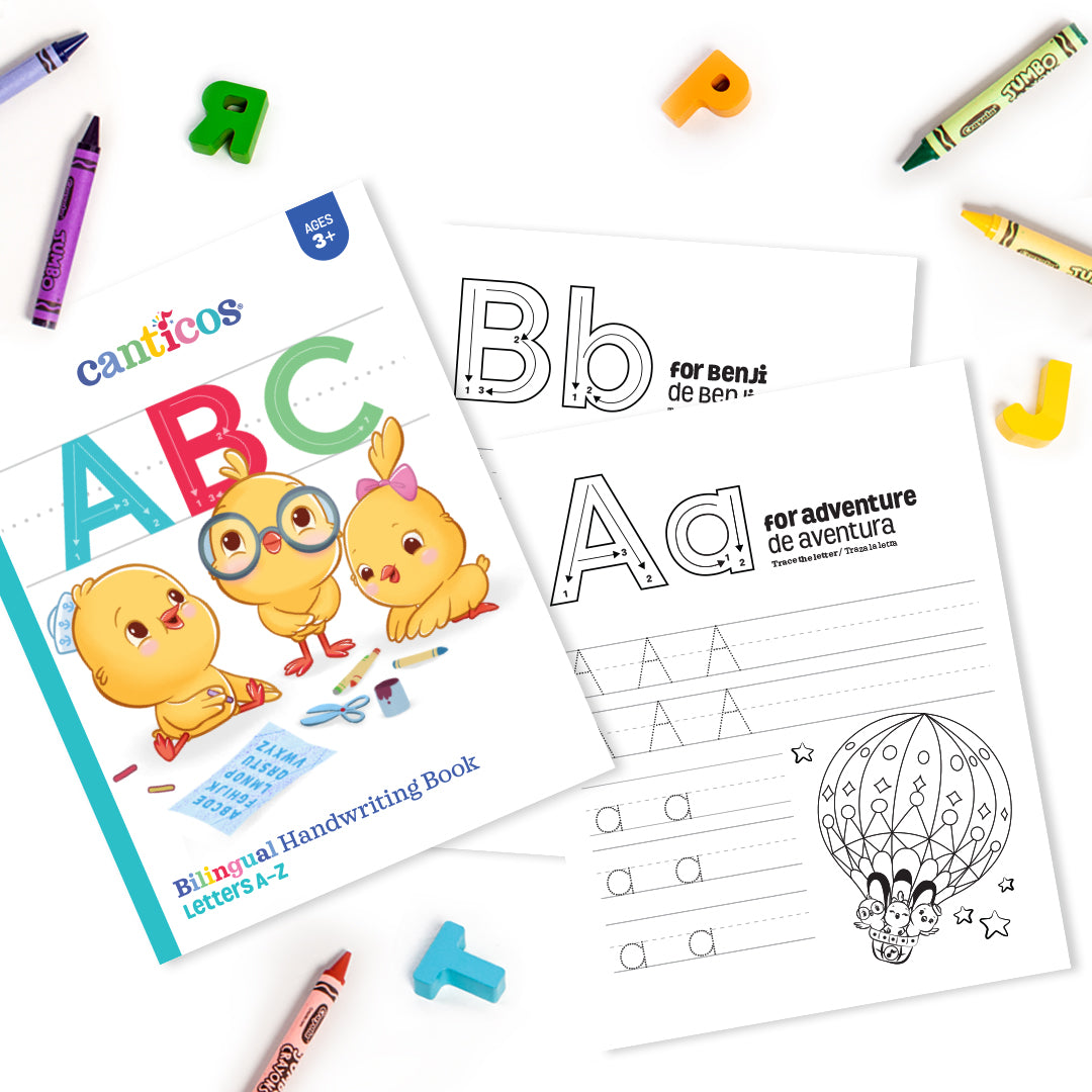 Printable Bilingual Handwriting Practice Sheets