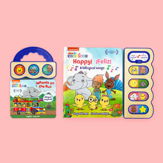 Family Fun Bundle: Books, Sound Books, Puppet Book, Puzzles, Flash Cards, Printables & Activity Kit