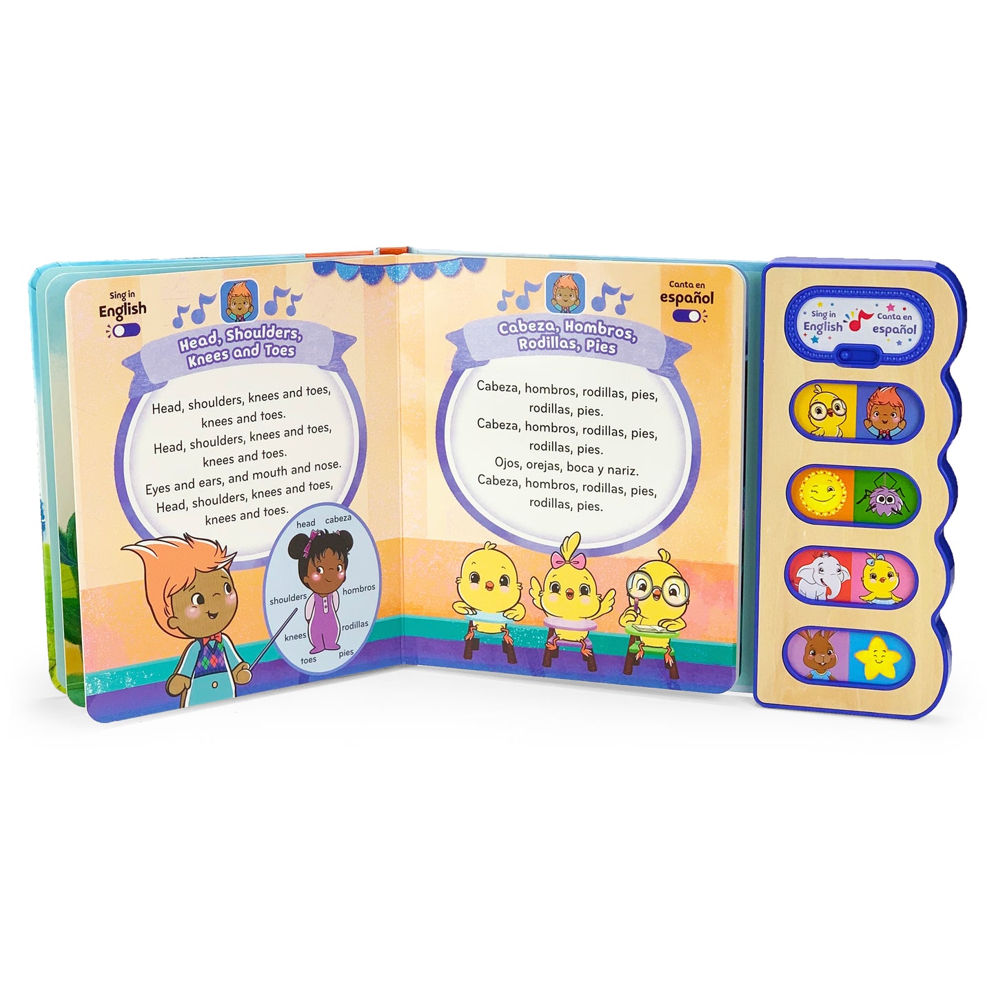Happy! ¡Feliz! 8 Bilingual Songs Book