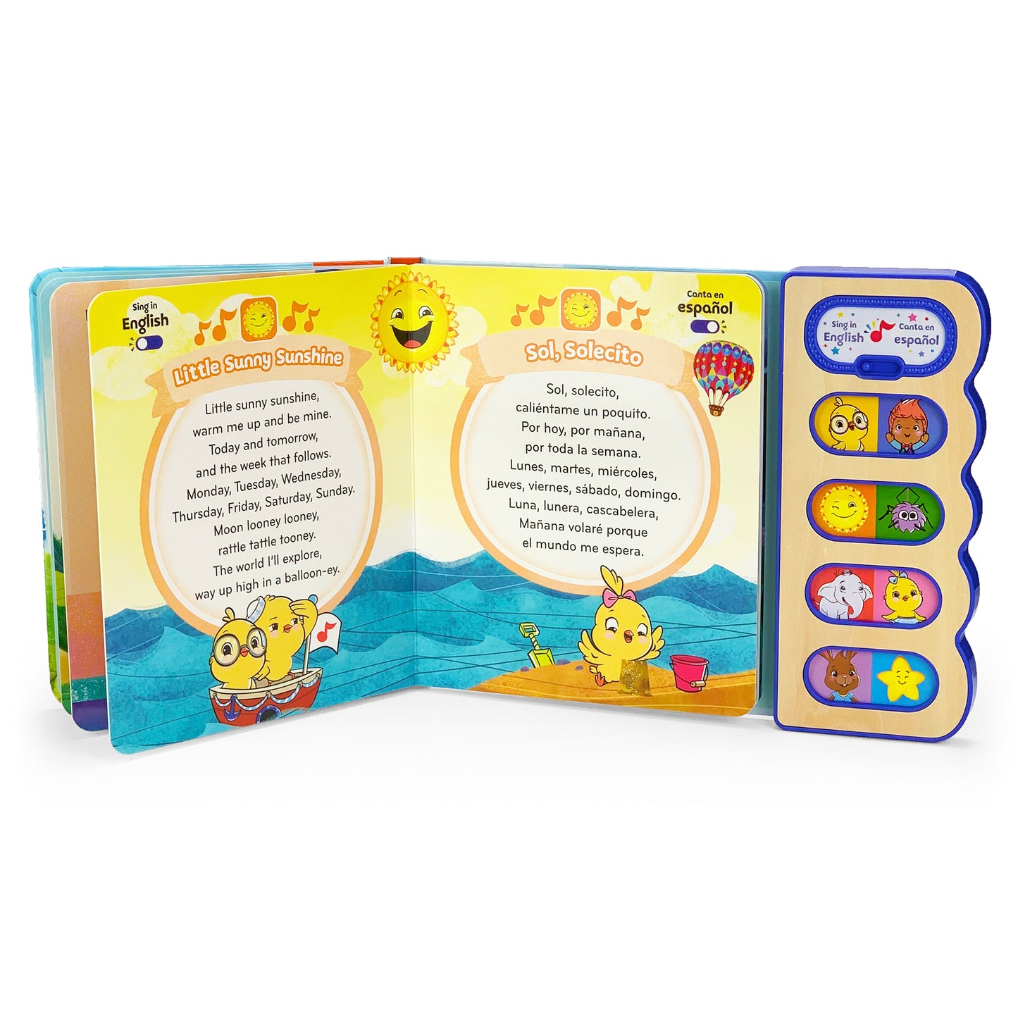 Happy! ¡Feliz! 8 Bilingual Songs Book