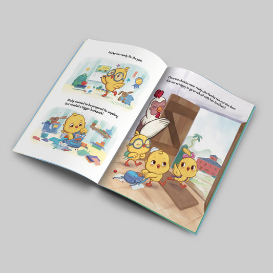 Kiki Can | Go to School |  Picture Book