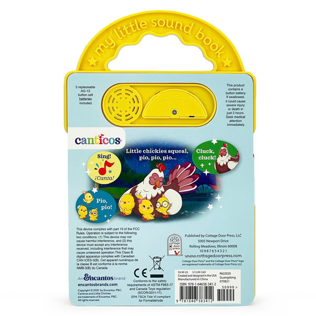 Nicky Superpack: 2 Interactive Books + Los Pollitos Book + Plush