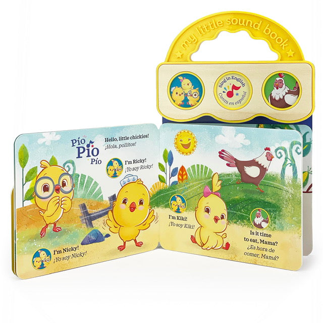 Nicky Superpack: 2 Interactive Books + Los Pollitos Book + Plush