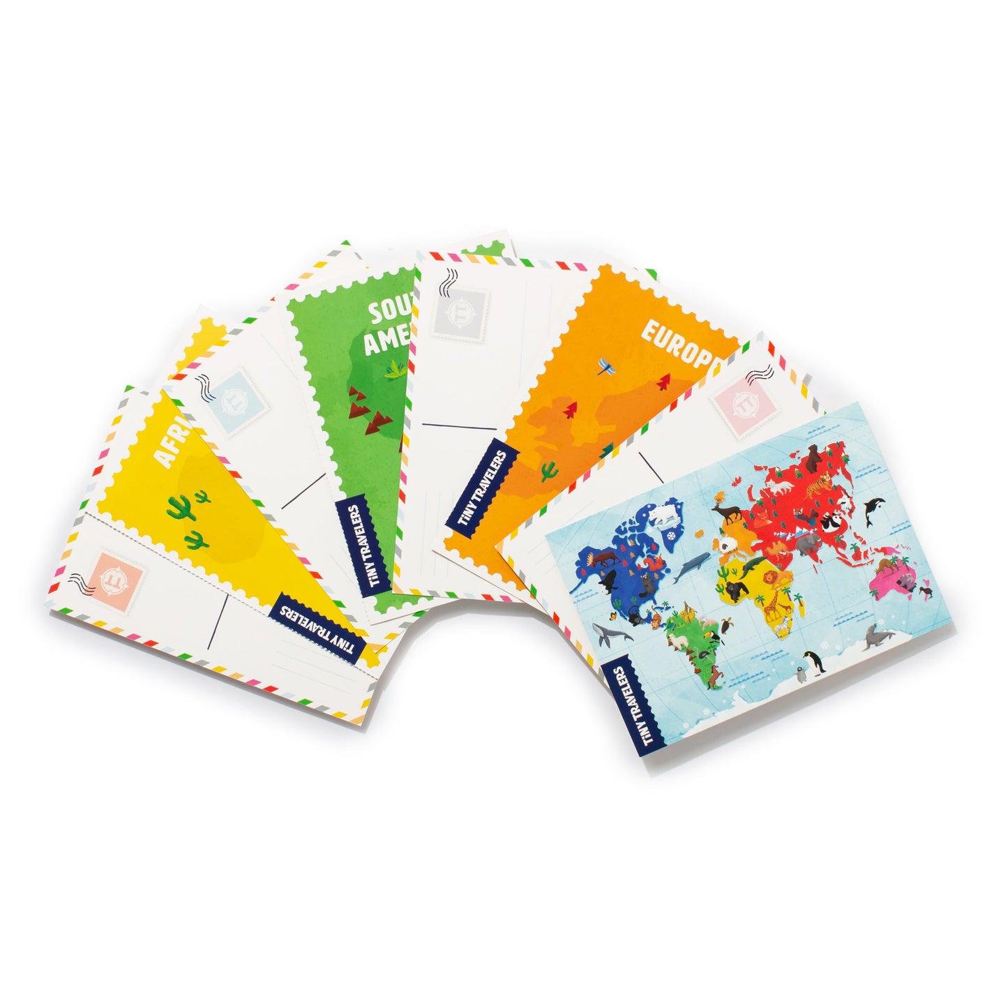 Postcard Book Activity Set: Stick, Send & Smile