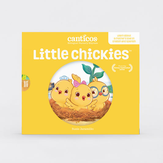 El Paquetito para Bebés Bilingües: Nursery Rhyme Books, Stroller Cards & Flash Cards