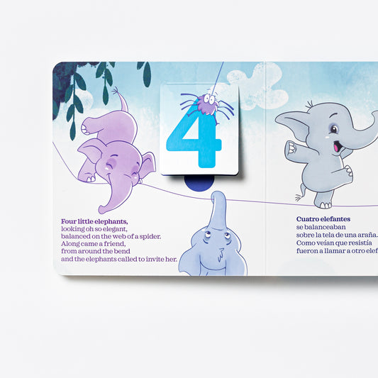 Little Elephants / Elefantitos Book