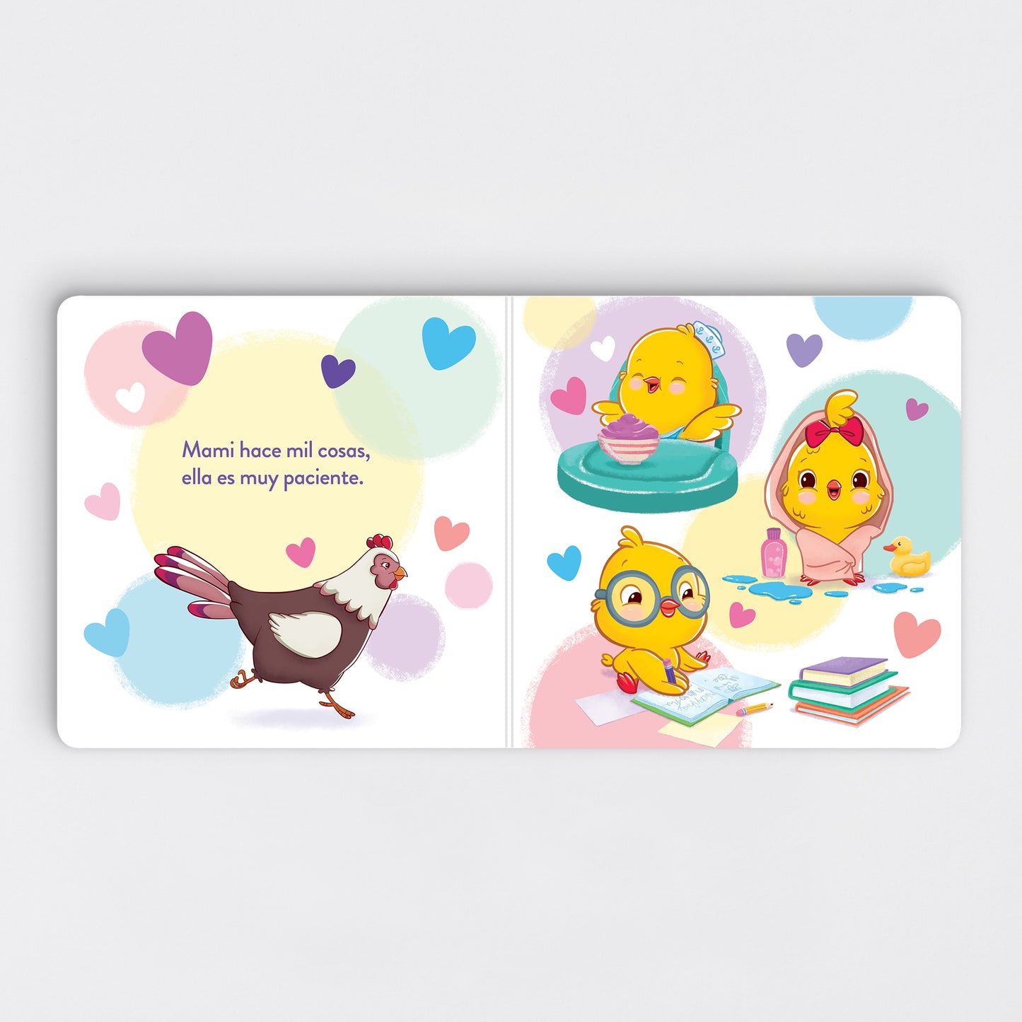Kiki Storytime Set: Amor, Besitos & Te Quiero Mamá Books + Plush