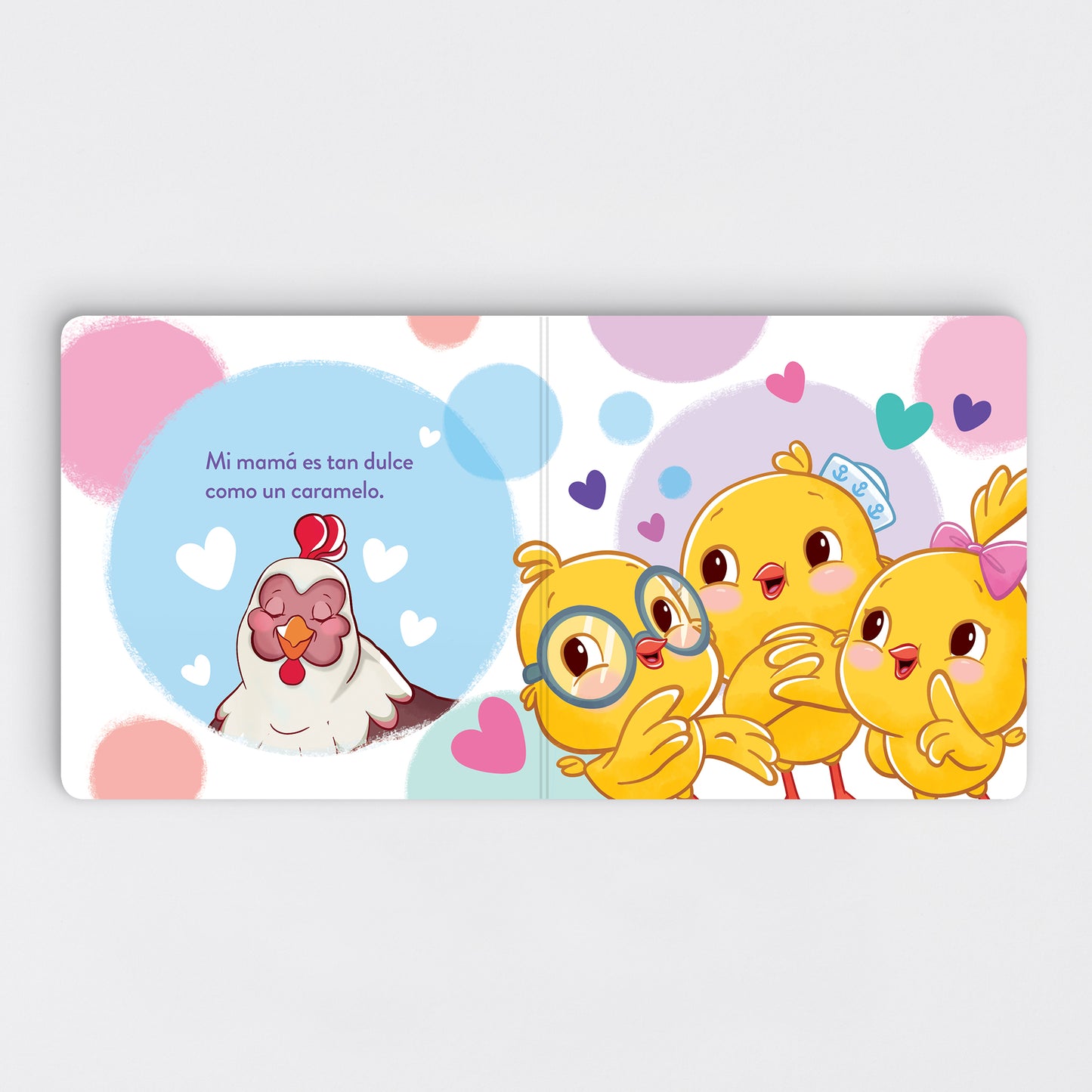 Kiki Storytime Set: Amor, Besitos & Te Quiero Mamá Books + Plush